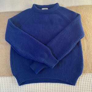 Forte Forte Cashmere Crewneck Royal Blue Sweater for Women